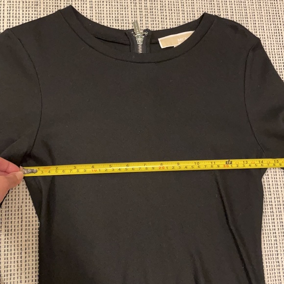 Michael Kors Raffle Side Waist Black Dress - Picture 10 of 11